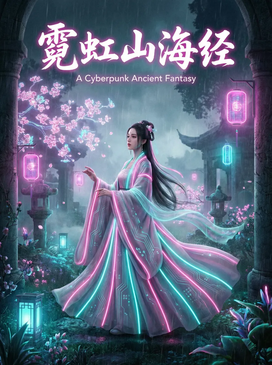 中中文字幕亚洲无线码 古风奇缘短剧 - 霓虹山海经海报